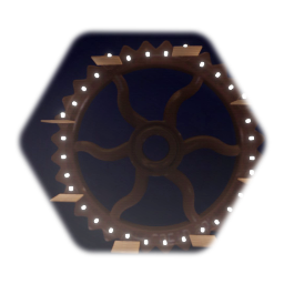 Rotating Platform Cog Wheel - The Pilgrim Gameplay Element
