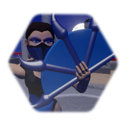 Kitana (Mortal Kombat Shaolin Monks)