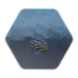 Lego minecraft gold ore