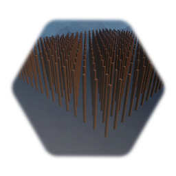 Wooden Pillars