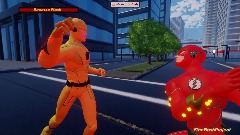 Reverse Flash battle in Central City