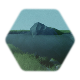 World flip title lake - grass