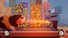 Guinea Pig in the City (Night)