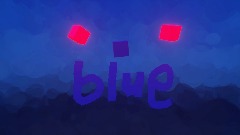 blue the blue cube