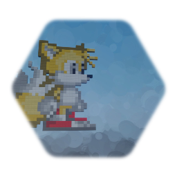 Tails 2D pixel art