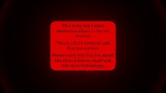 Alan - My Top 3 Most Dangerous Aliens From Horror Movies