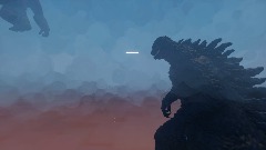 Godzilla being mean