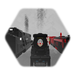 Creepypasta Circus Train and Creepypasta Pirate Train