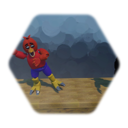 Panty the panda and Pat the parrot