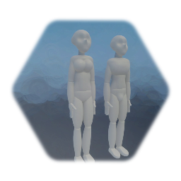 Toon Puppet Male & Female.