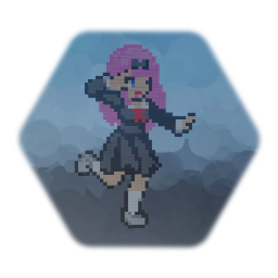Pixel Art Chika Fujiwara (Kaguya-sama/Love is War)