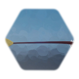 Crystal Embeded Witch's Broom