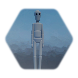 Grey Alien Puppet