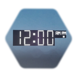 Digital Clock 12H/24H