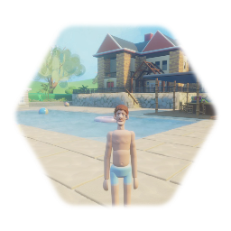 Countryside estate with pool