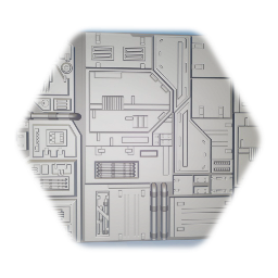 Sci Fi Metal Wall 5A