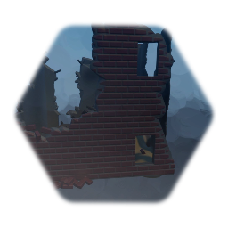 Destroyed building 1 (Zerstörtes Gebäude 1)