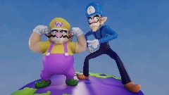 Wario & Waluigi ( Sculpture )