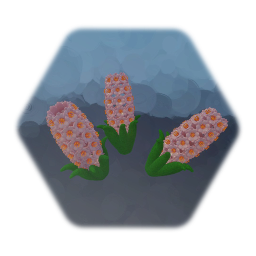 Flowers on a cob