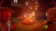 Sonic X Freedom Planet Animation - Camping with Friends