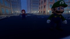 Mario kombat Main menu demo