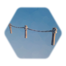 Pirate Cove - Rope Railing