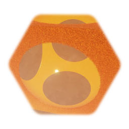 Orange Hollow Cube
