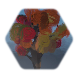 Fluffy Fall Tree