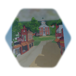 Town painting 12/12/2019