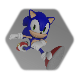 Modern Sonic The Hedghog CGI Rig