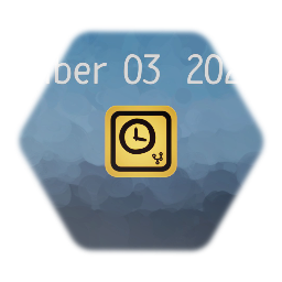 Single Digit Time Gadget Display