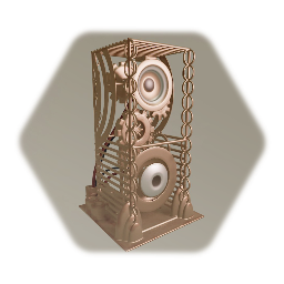 Steampunk speakers