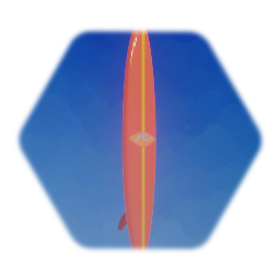 Eddie Aikau Red Surfboard