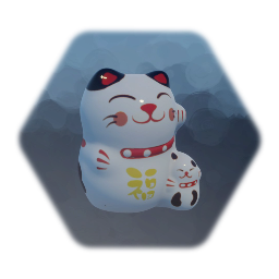 Lucky Beckoning Cat Asset