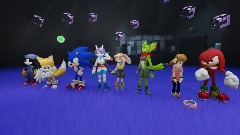 The Gang in Familiar dimension Portal Riff Area