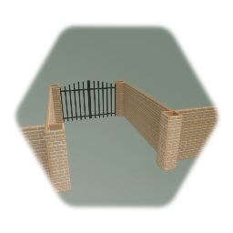 Walls and gate