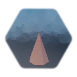Low Poly Cone (8 Sided)