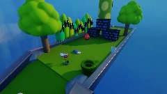 Mario Mini Golf hole one