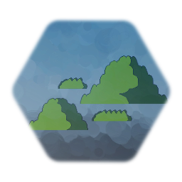 Super Mario World Bushes (SNES)