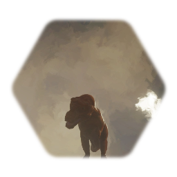 T-rex animations for films:Attack,Die,Sleep