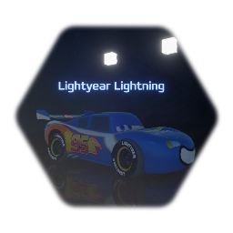 Cars 2: The Video Game - Lightyear Lightning Model