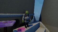 Shrek at Hogwarts Castle