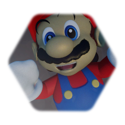 Mario Gets Shot Off Animation