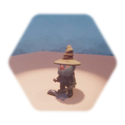Pilgrim and lever