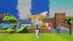 Tails doing slickback