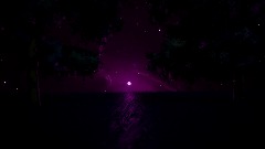 <clue>Peaceful moonlight galaxy animation <uiheart>
