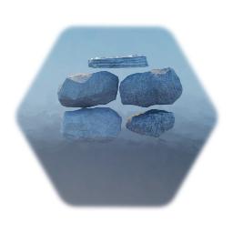 Various granite rocks