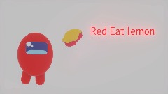 Red Eat lemon