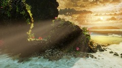 Aiming for realism: Part 2 - The Beach at sunset