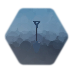 Low Poly Shovel